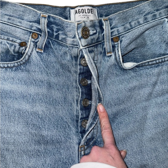 Agolde - Riley High Rise crop - Picture 5 of 11